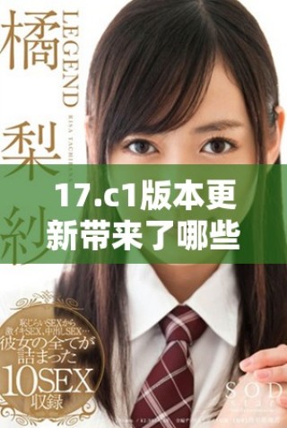 17.c1版本更新帶來(lái)了哪些全新功能與改進(jìn)措施探討