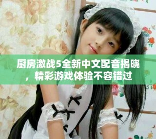 廚房激戰(zhàn)5全新中文配音揭曉，精彩游戲體驗(yàn)不容錯(cuò)過(guò)