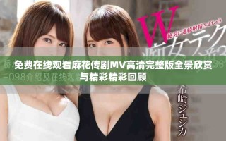 免費(fèi)在線(xiàn)觀(guān)看麻花傳劇MV高清完整版全景欣賞與精彩精彩回顧