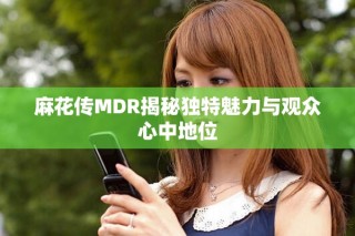 麻花傳MDR揭秘獨(dú)特魅力與觀眾心中地位