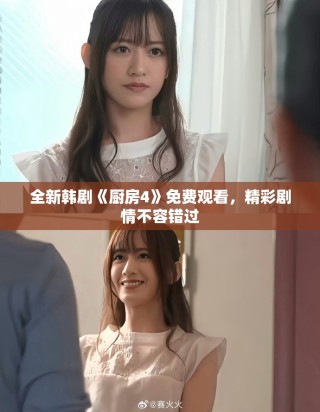 全新韓劇《廚房4》免費觀看，精彩劇情不容錯過