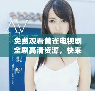 免費觀看黃雀電視劇全劇高清資源，快來體驗精彩劇情吧！