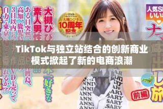 TikTok與獨立站結合的創(chuàng)新商業(yè)模式掀起了新的電商浪潮