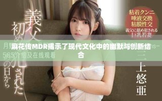 麻花傳MDR揭示了現(xiàn)代文化中的幽默與創(chuàng)新結(jié)合