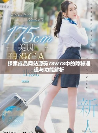探索成品網(wǎng)站源碼78w78中的隱秘通道與功能解析