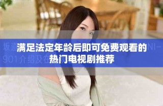 滿足法定年齡后即可免費(fèi)觀看的熱門電視劇推薦