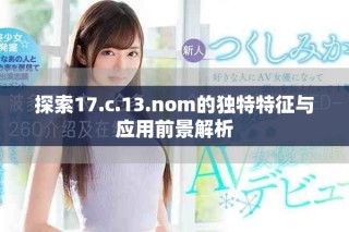 探索17.c.13.nom的獨特特征與應用前景解析