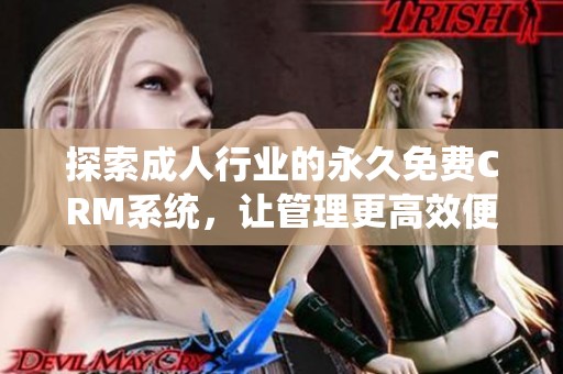 探索成人行業(yè)的永久免費(fèi)CRM系統(tǒng)，讓管理更高效便捷