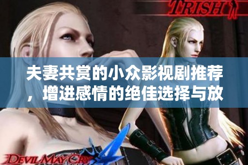 夫妻共賞的小眾影視劇推薦，增進感情的絕佳選擇與放松體驗
