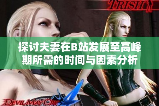 探討夫妻在B站發(fā)展至高峰期所需的時(shí)間與因素分析