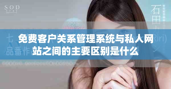 免費客戶關系管理系統(tǒng)與私人網(wǎng)站之間的主要區(qū)別是什么