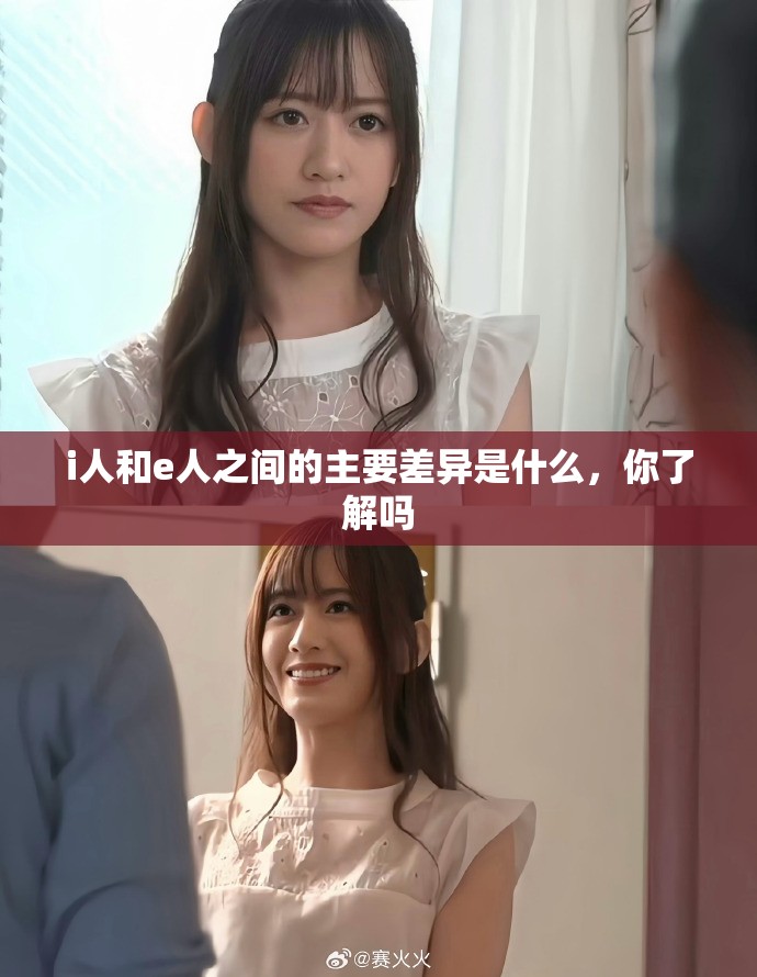 i人和e人之間的主要差異是什么，你了解嗎