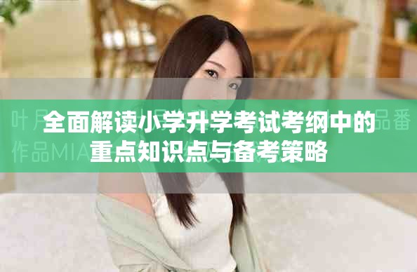 全面解讀小學(xué)升學(xué)考試考綱中的重點(diǎn)知識(shí)點(diǎn)與備考策略
