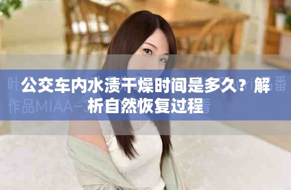 公交車內(nèi)水漬干燥時(shí)間是多久？解析自然恢復(fù)過(guò)程