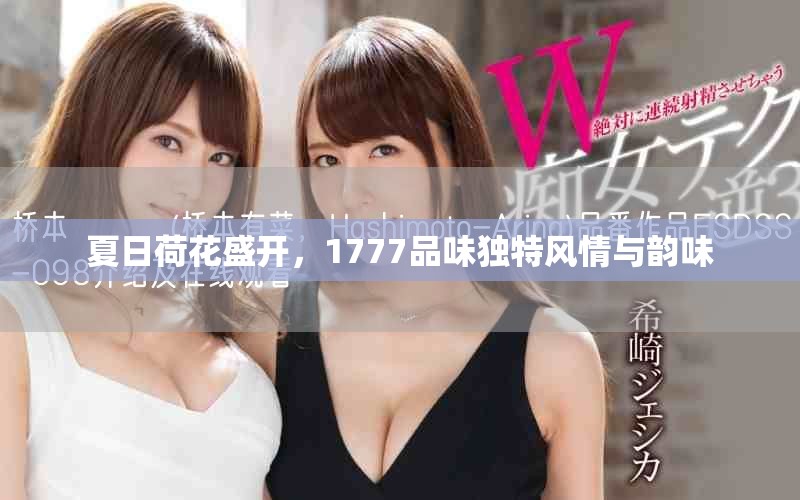 夏日荷花盛開，1777品味獨特風(fēng)情與韻味