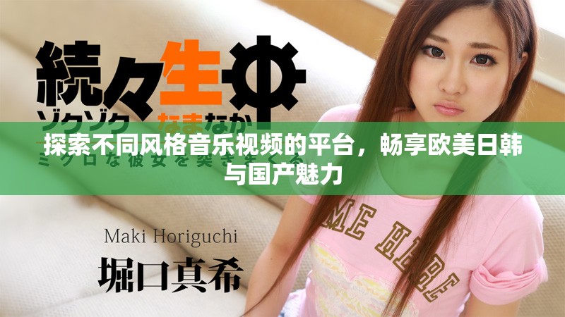 探索不同風格音樂視頻的平臺，暢享歐美日韓與國產(chǎn)魅力