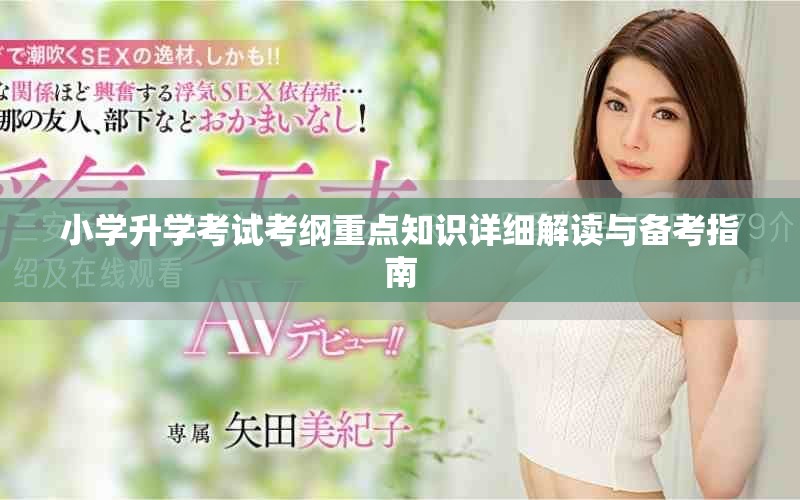 小學(xué)升學(xué)考試考綱重點知識詳細(xì)解讀與備考指南