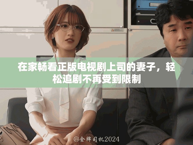 在家暢看正版電視劇上司的妻子，輕松追劇不再受到限制