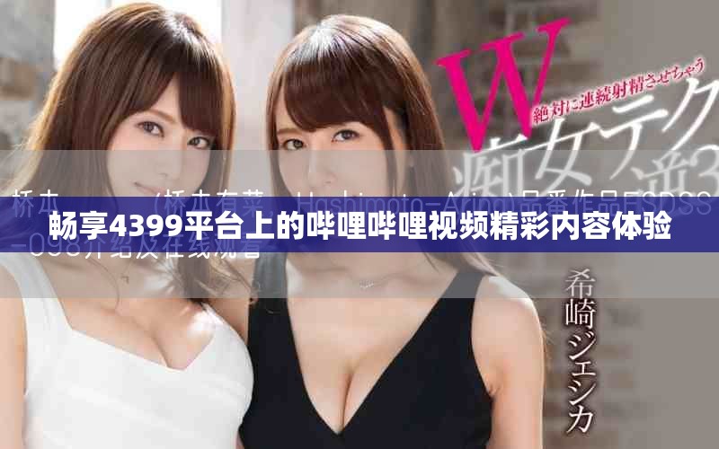 暢享4399平臺上的嗶哩嗶哩視頻精彩內(nèi)容體驗(yàn)