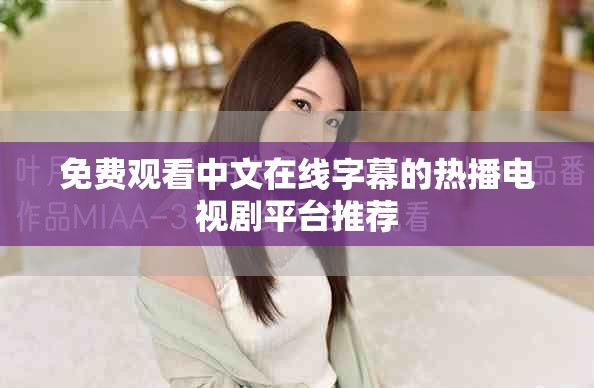 免費觀看中文在線字幕的熱播電視劇平臺推薦