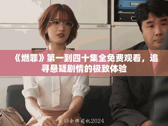 《燃罪》第一到四十集全免費(fèi)觀看，追尋懸疑劇情的極致體驗(yàn)