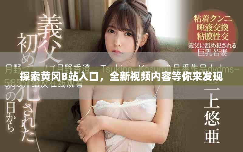 探索黃岡B站入口，全新視頻內(nèi)容等你來發(fā)現(xiàn)