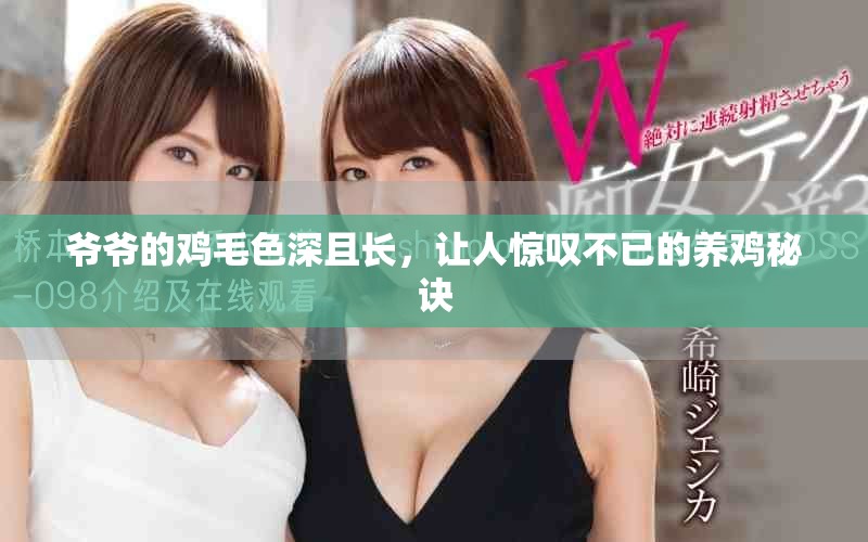 爺爺?shù)碾u毛色深且長，讓人驚嘆不已的養(yǎng)雞秘訣