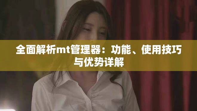 全面解析mt管理器：功能、使用技巧與優(yōu)勢(shì)詳解