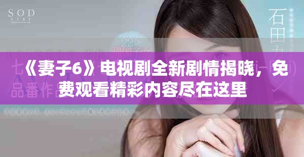 《妻子6》電視劇全新劇情揭曉，免費(fèi)觀看精彩內(nèi)容盡在這里