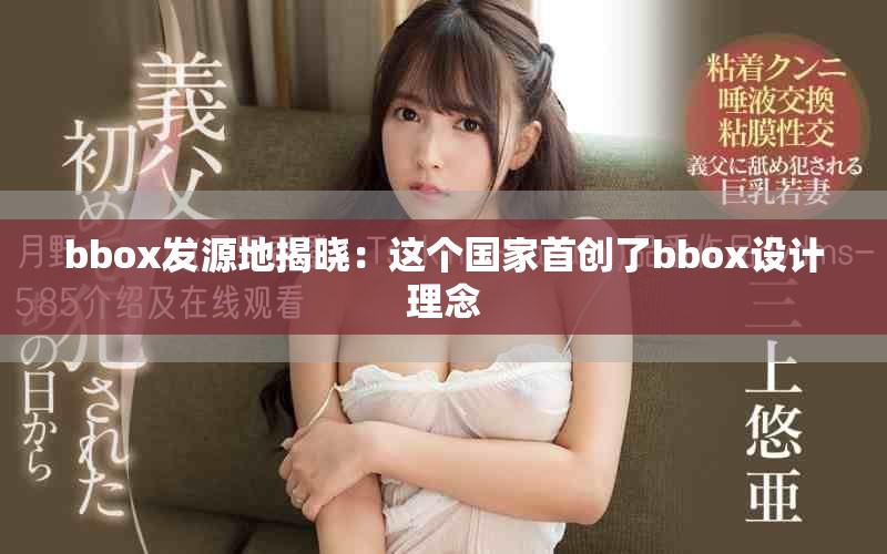 bbox發(fā)源地揭曉：這個國家首創(chuàng)了bbox設計理念